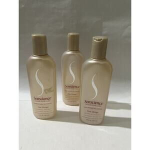 Shiseido Senscience FINE DESIGN Volume TREATMENT Lot 3 (1 Bottle Half Full) READ